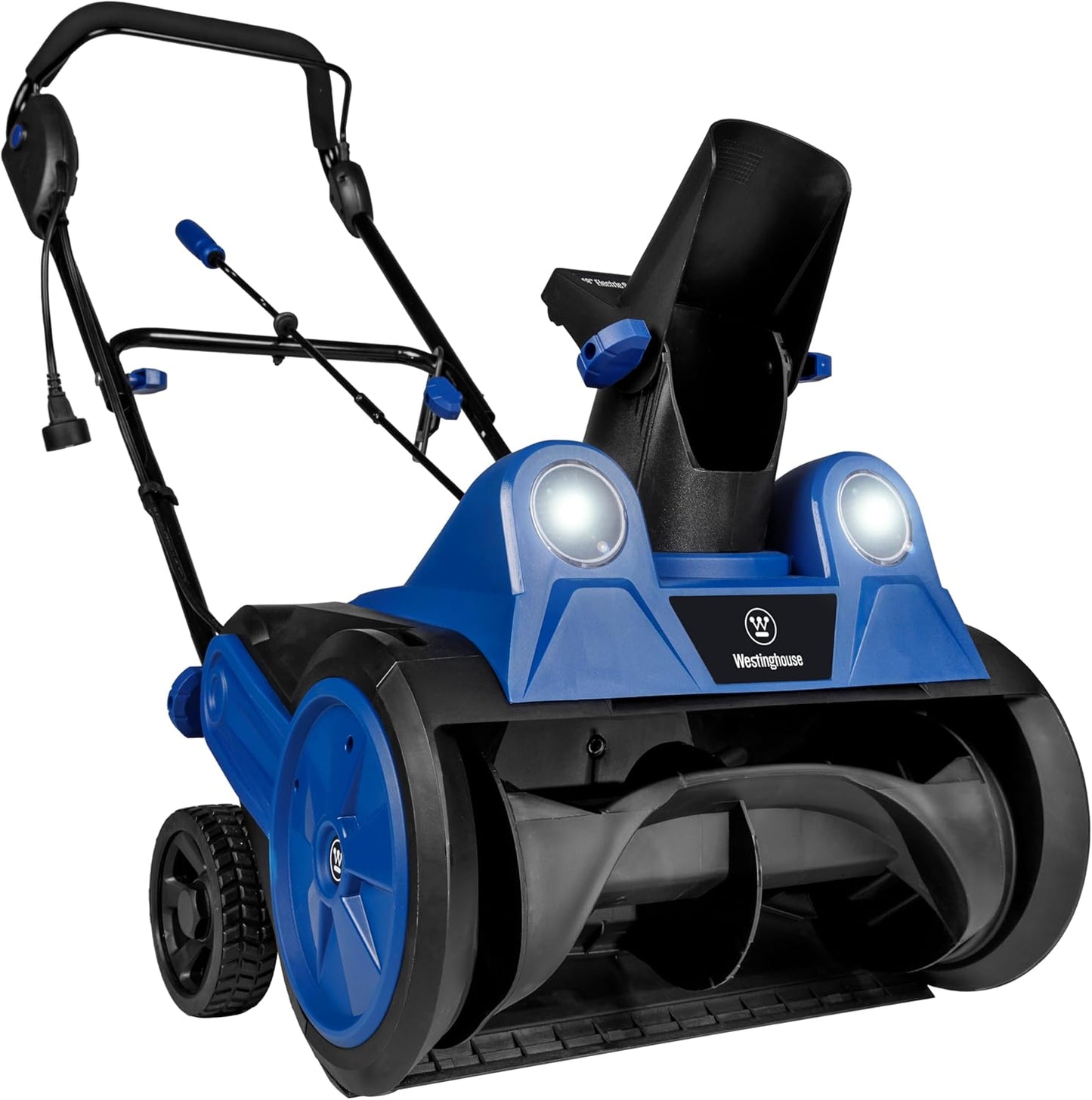Westinghouse WSnow20 20″ Electric Snow Blower, 1800W, Steel Auger, LED Lights