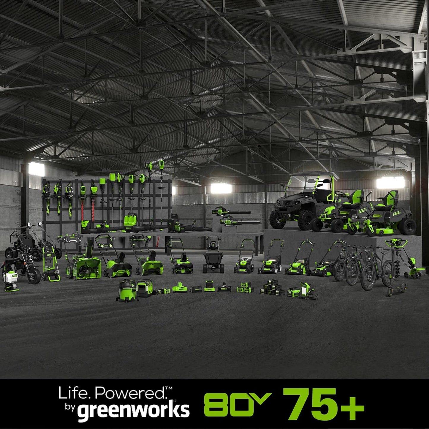 Greenworks PRO 80V 20″ Brushless Cordless Snow Blower with Battery & Charger