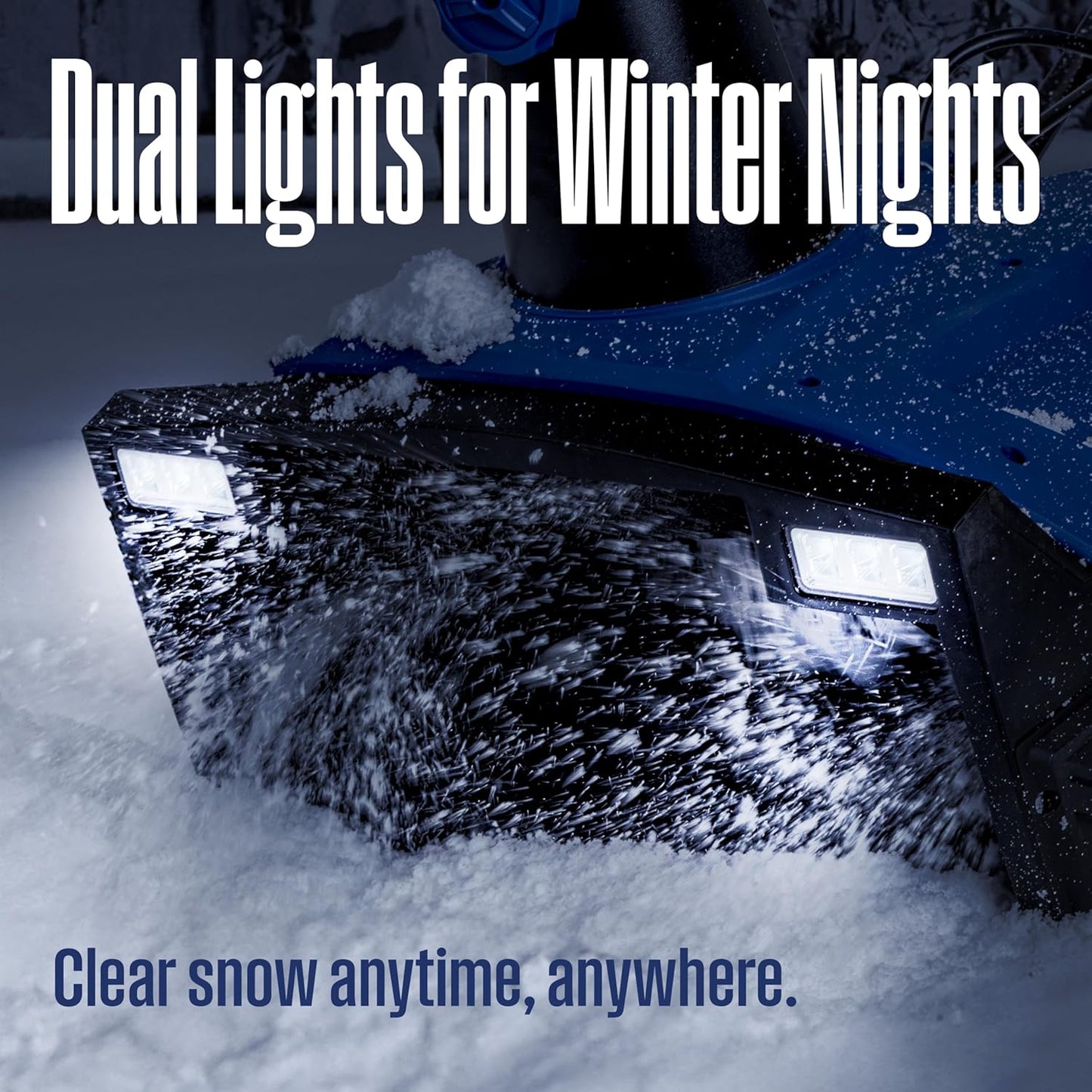 Westinghouse WSnow20 20″ Electric Snow Blower, 1800W, Steel Auger, LED Lights